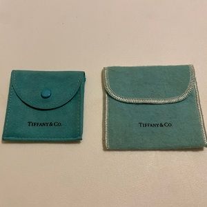 Tiffany & Company Jewelry Storage Bags (2 pieces)